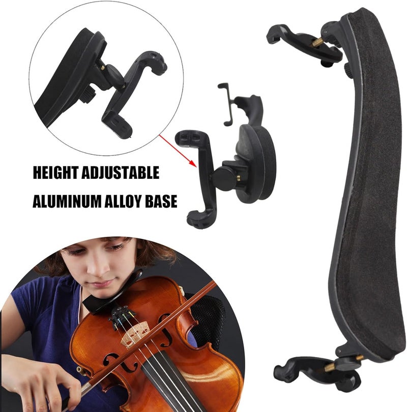 JV JO&VIN Violin Shoulder Rest for 1/2 Size, Collapsible and Height Adjustable Feet, Universal Type Parts Soft Easy to use, High Strength Sponge, Easy use for Kids Beginners - Image 5